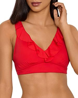 Ralph Lauren Ruffled Swimsuit Top