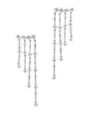 Bloomingdale's Diamond Fringe Drop Earrings In 14k White Gold, 1.0 Ct. T.w. - 100% Exclusive