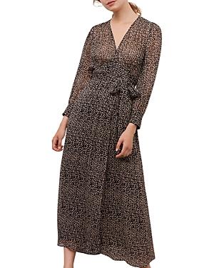 Gerard Darel Printed Wrap Dress