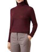 Hobbs London Lara Merino Wool Turtleneck Sweater