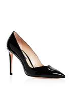 Stuart Weitzman Women's Anny Pointed-toe Curved Pumps