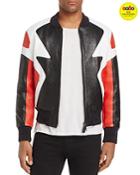 Neil Barrett Color-block Leather Bomber Jacket - Gq60, 100% Exclusive