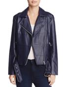 Bb Dakota Maria Paneled Faux Leather Moto Jacket