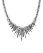 John Hardy Sterling Silver Classic Chain Spear Statement Necklace, 18
