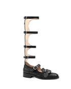 Gucci Queercore Gladiator Flats