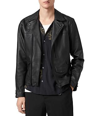 Allsaints Roso Leather Regular Fit Biker Jacket