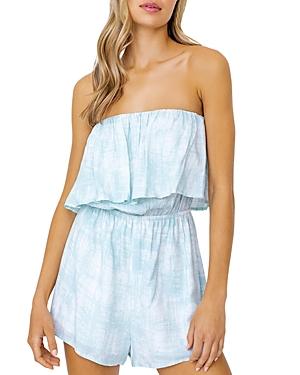Le Lis Strapless Printed Romper (22% Off) - Comparable Value $45