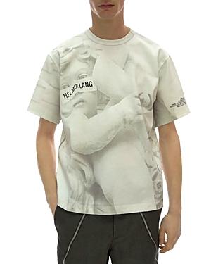 Helmut Lang Vienna Postcard Short Sleeve Crewneck Graphic Tee