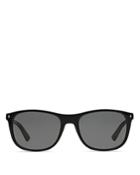 Prada Rectangle Black Sunglasses, 57mm