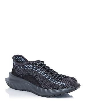 Valentino Garavani Men's Knit Lace Up Sneakers