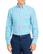 Vineyard Vines Stretch Cotton Plaid Classic Fit Button Down Shirt