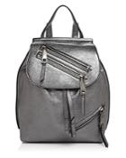 Marc Jacobs Zip Pack Small Metallic Backpack