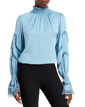 Kobi Halperin Elsie Lace Detail Blouse