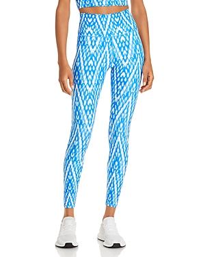 Aqua Athletic Diamond Print Leggings - 100% Exclusive