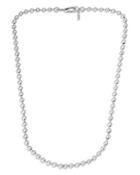 Allsaints Men's Ball Chain Necklace In Sterling Silver, 22