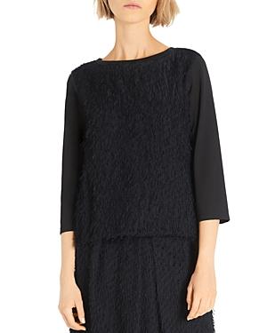 Weekend Max Mara Odeon Fringe Trim Top