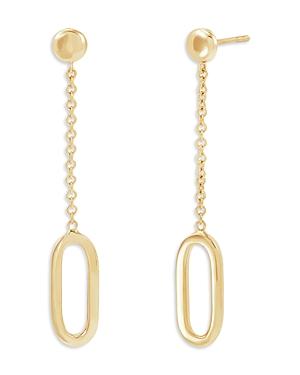 Alberto Amati 14k Yellow Gold Link Drop Earrings