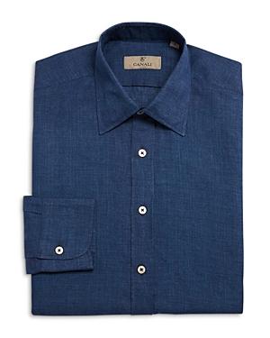 Canali Regular Fit Linen Sport Shirt