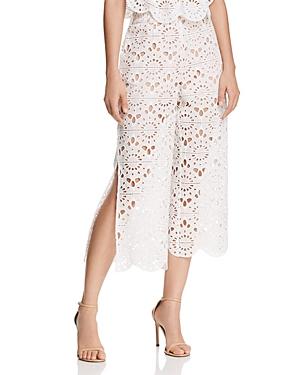Red Carter Deck Lace Pants