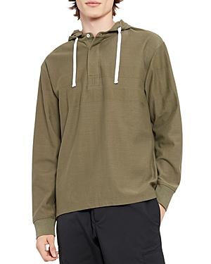 Theory Benton Boucle Stripe Hoodie