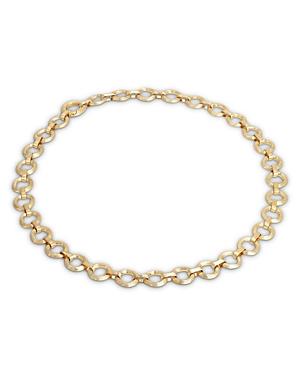 Marco Bicego 18k Yellow Gold Jaipur Flat Link Statement Necklace, 18