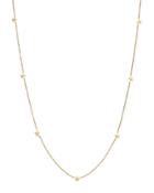 Zoe Chicco 14k Yellow Gold Itty Bitty Star Station Necklace, 20
