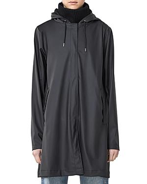 Rains Hooded A Line Jacket