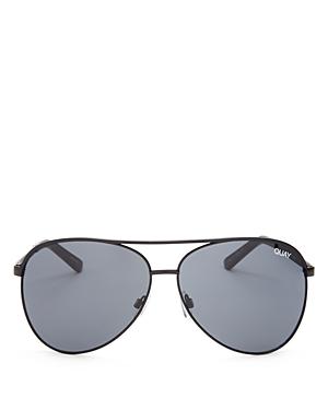 Quay Women's Vivienne Aviator Sunglasses, 65mm