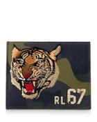 Polo Ralph Lauren Camouflage Tiger Leather Card Case