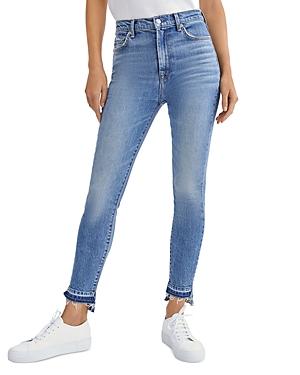 7 For All Mankind Skinny Ankle Jeans In Alpine Drive