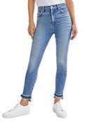 7 For All Mankind Skinny Ankle Jeans In Alpine Drive
