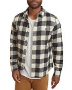 Marine Layer Relaxed-slim Brushed Flannel Shirt
