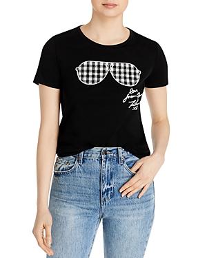 Karl Lagerfeld Paris Graphic Print T-shirt