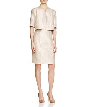 Kay Unger Lace Overlay Jacket And Dress