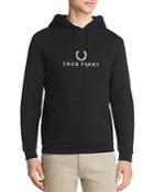 Fred Perry Embroidered Logo Hooded Sweatshirt
