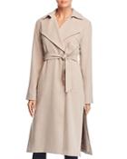 Cole Haan Player Button Front Trench Coat