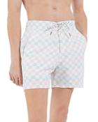 The Kooples Diamond Print Swim Trunks