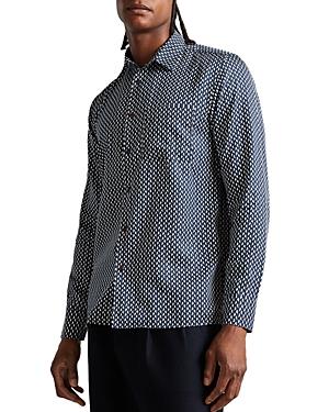 Ted Baker Martz Mini Bird Print Shirt