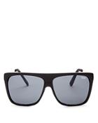 Quay X Desi On The Low Flat Top Sunglasses, 60mm