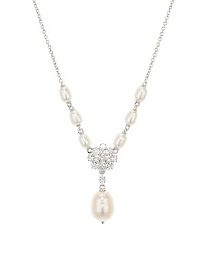 Nadri Tulle Cultured Freshwater Pearl Pendant Necklace, 16