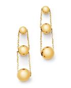 Bloomingdale's 14k Yellow Gold Graduated Bead Drop Earrings - 100% Exclusive