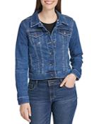 Dkny Denim Trucker Jacket In Medium Wash