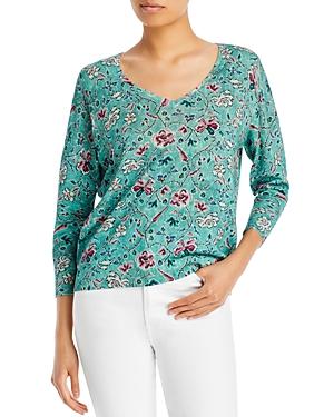 Gerard Darel Lance Floral Print Top