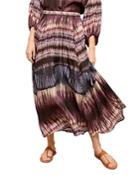 Gerard Darel Laisa Silk Maxi Skirt