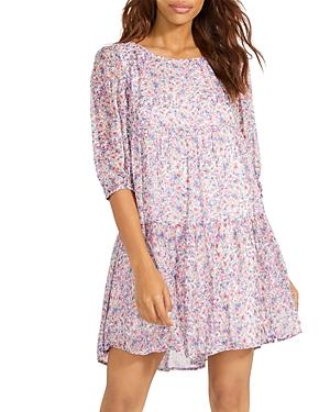 Bb Dakota Free Spirit Floral Print Mini Dress
