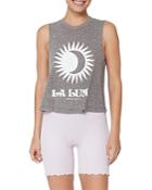 Spiritual Gangster Luna Cropped Tank Top