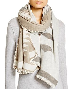 Fraas Whipstitch Tribal Wrap Scarf