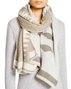 Fraas Whipstitch Tribal Wrap Scarf