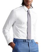Ted Baker Holmess Solid Slim Fit Button Down Dress Shirt