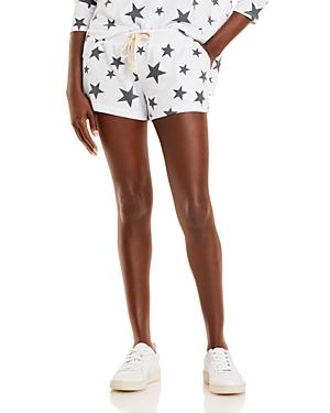 Theo & Spence Star Print French Terry Shorts